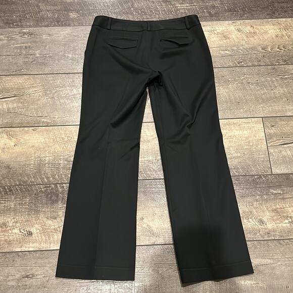 Ann Taylor Women's Lindsay Trousers Black Size 10 - Picture 3 of 8